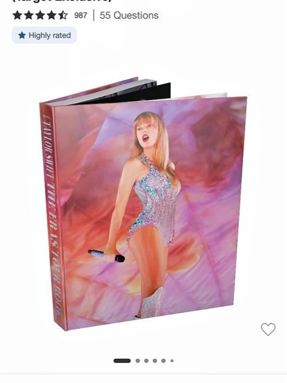 Taylor Swift Publications The Eras Tour Book Taylor Swift Eras Tour Book